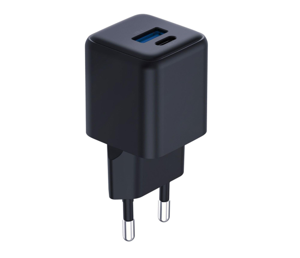 3mk Hyper GaN Charger 20W QC4+ PD PPS USB 1A1C Black EU - 1333353 - zdjęcie 2